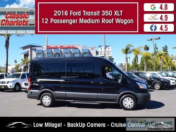 Used Transit Passenger 350 XLT LWB 12 Pass Medium Roof for Sale 