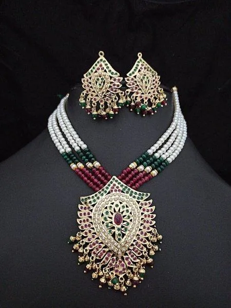 Jadau Necklace Online for Women  Ojas Jewels