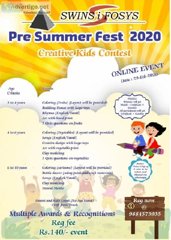 Online Kids Events