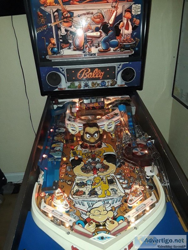 POPEYE PINBALL MACHINE