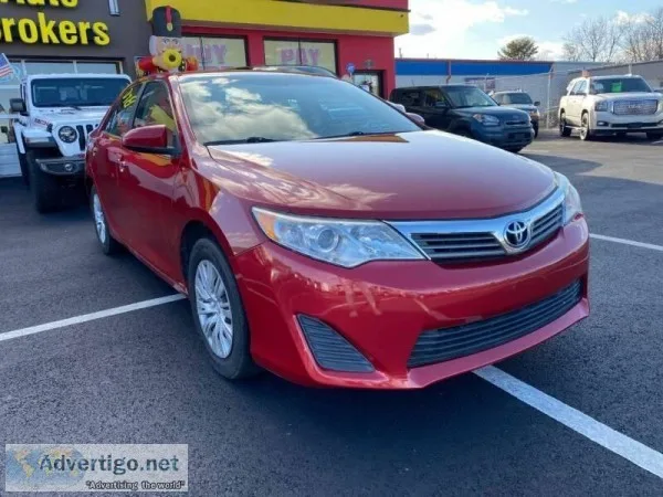 2012 TOYOTA CAMRY LAUTOMATIC4DRGAS SAVER 4 CYLNICE and CLEAN 