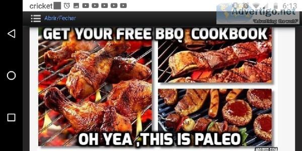 FREE mouth-watering BBQ recipes.