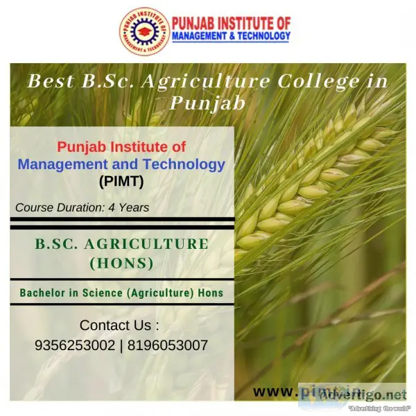 Best BSC Agriculture college in Punjab-PIMT