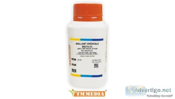 Buy Brilliant Green Bile Broth From TM Media