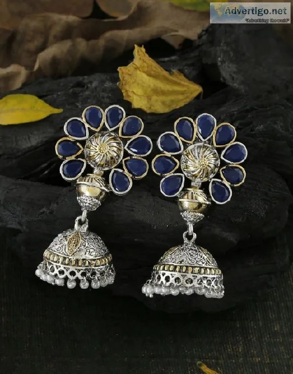 Check out the latest Earring Designs at Anuradha Art Jewellery