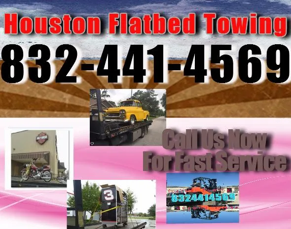 best Houston tow Fast Cheap Safe Houston Flatbed Towing 