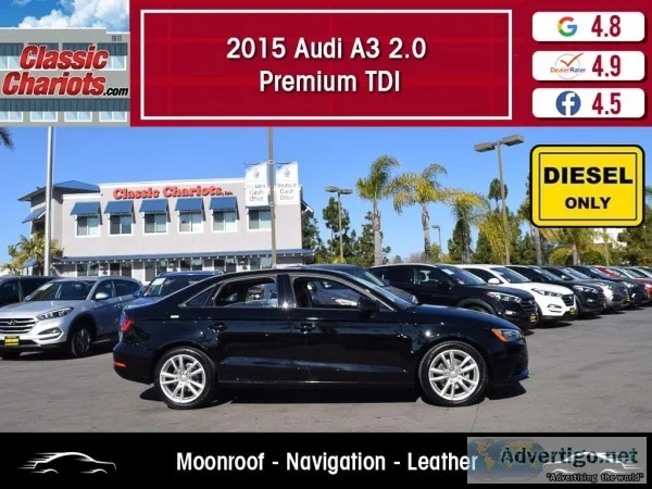 Used 2015 Audi A3 2.0 Premium TDI for Sale in San Diego - 21245