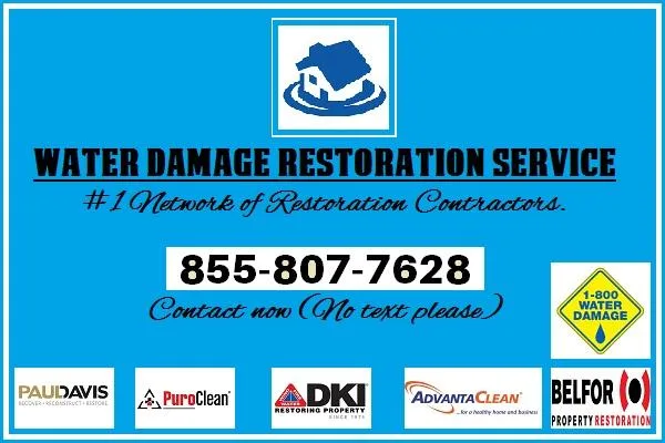 Water and Flood Damage Repair Services.