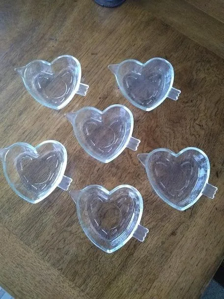 Six  Heart Dishes