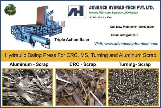 Baling Machine - Compact Your Scrap With Triple Double And Singl
