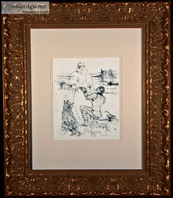 The Declaration (1898) Original Lithograph by Toulouse-Lautrec