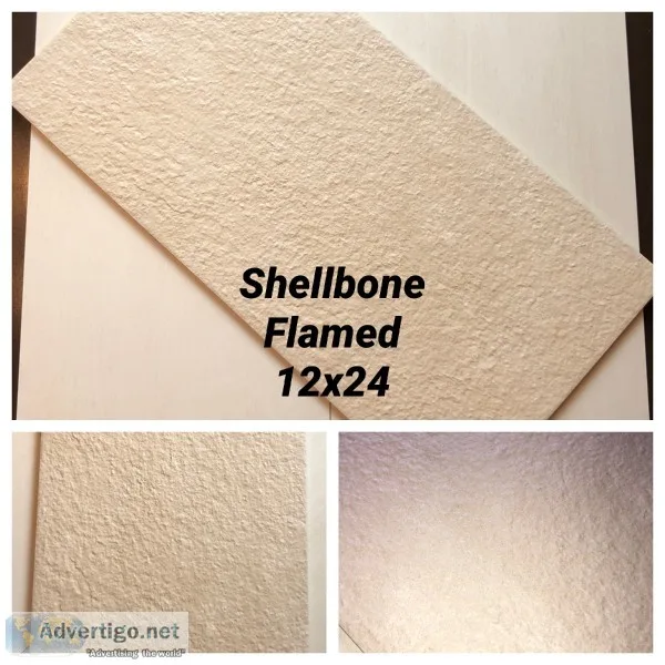 Beautiful 12x24 tile flooring for SALE Saturday at Noon