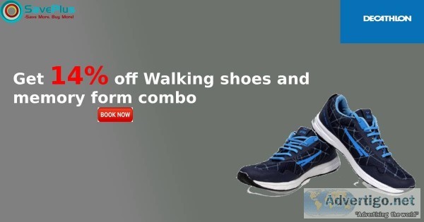 14% Off Walking Shoes  Memory Foam