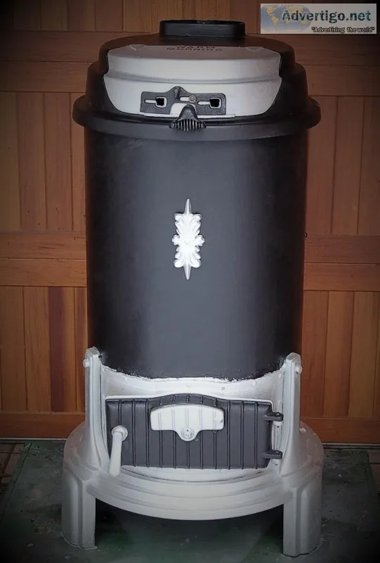 coal-wood stove WARM MORNING vintage gem