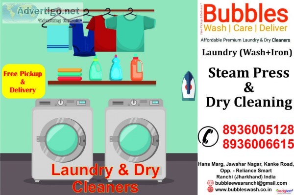 dry cleaners in Ranchi