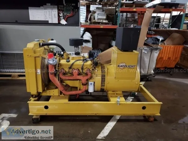 Used 55 kW Katolight N55FPG4 Natural Gas Generator