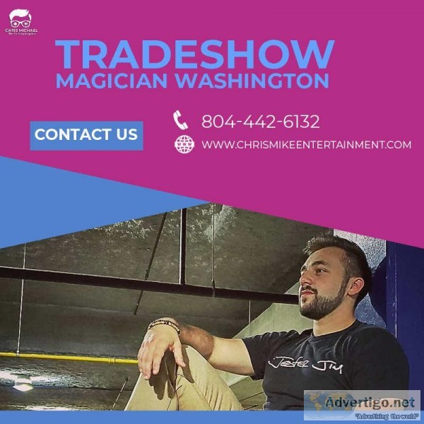Hire Tradeshow Magician Washington