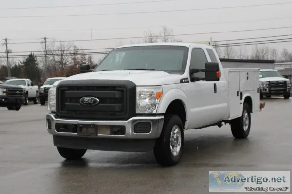2015 Ford F-250 Ext Cab 4x4 Utility 1 Owner Southern 10895