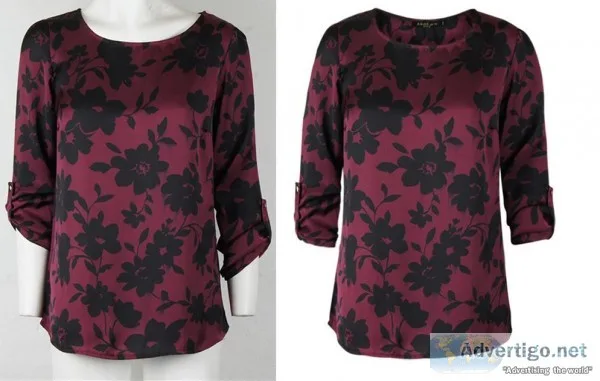 Garments product clipping path and background removal service