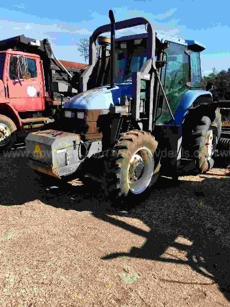 2002 New Holland Tractor with Alamo Boom Cutter
