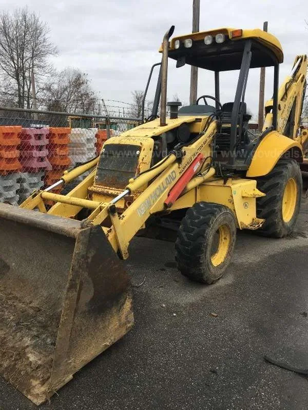 2004 NEW HOLLAND LB75B BACKHOE