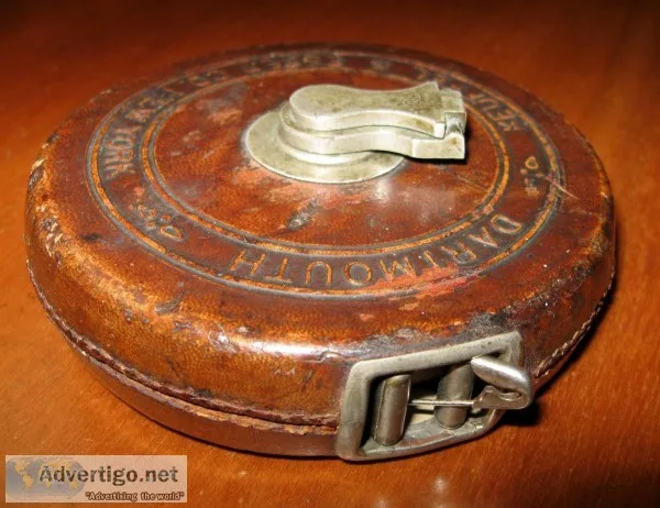 Antique Tape Measure Keuffel Esser Dartmouth Co. New York 50 Foo