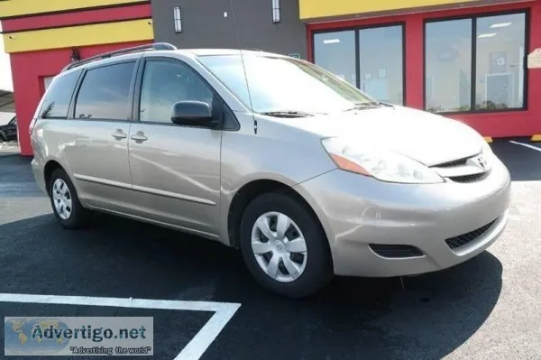 2006 TOYOTA SIENNA LERELIABLE VANAUTOMATICFINANC ING AVAILABLE