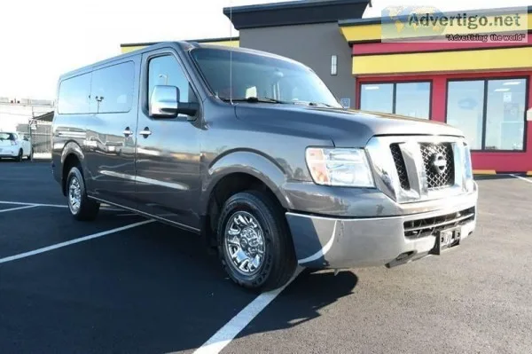 2014 NISSAN NV PASSENGER 3500HDNAVIGATION SYSTEMBACKUP CAMERAFIN