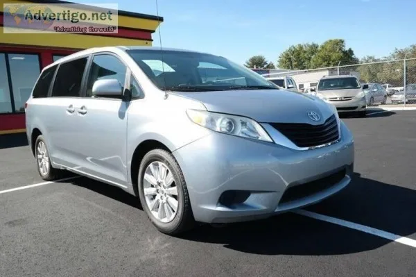  2011 TOYOTA SIENNA LEBACKUP CAMERAAWDFINANCING AVAILABLENICE AN