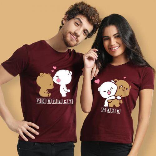 Shop Couple T shirts Online at Beyoung