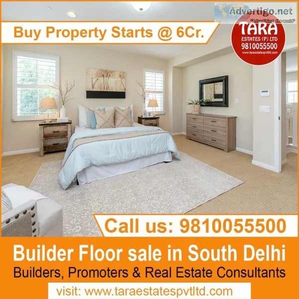 5 BHK Builder Floor sale in Westend Second Floor