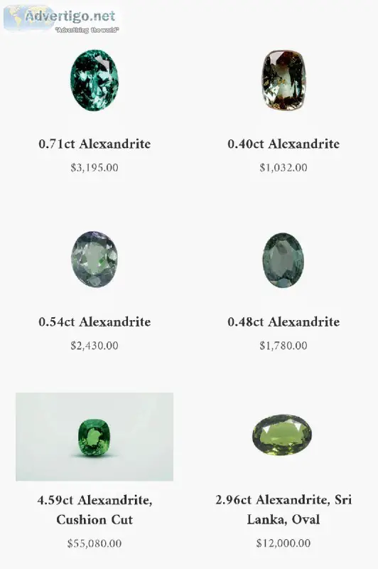 Gemstones - Alexandrite