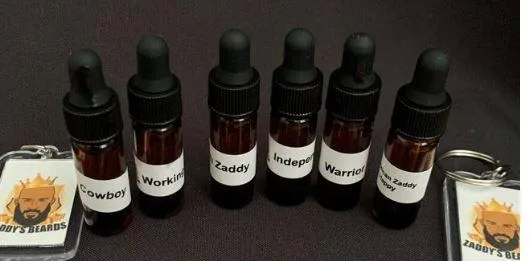 Zaddy s Beard Oil Sample Package