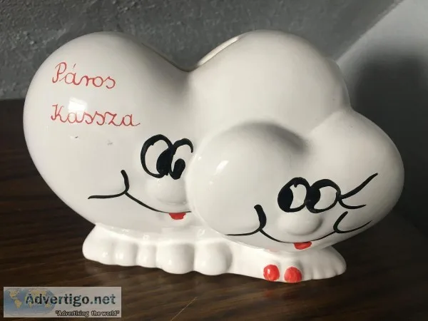 Ceramic Coin Holder from Hungary