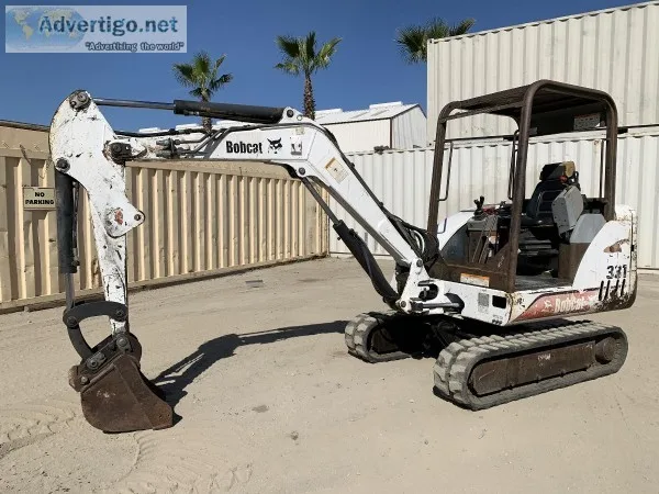 2003 BOBCAT 331 MINI HYDRAULIC EXCAVATOR 992101201
