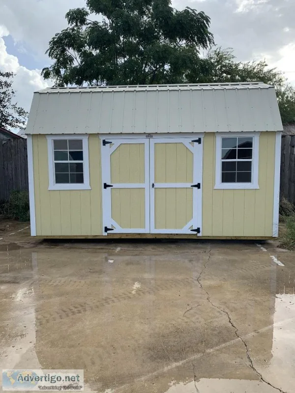 8X16 SIDE LOFTED BARN