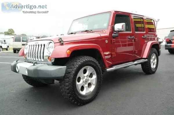 2013 JEEP WRANGLER UNLIMITED SAHARA4X4MATCHING HARDTOPHEATED SEA