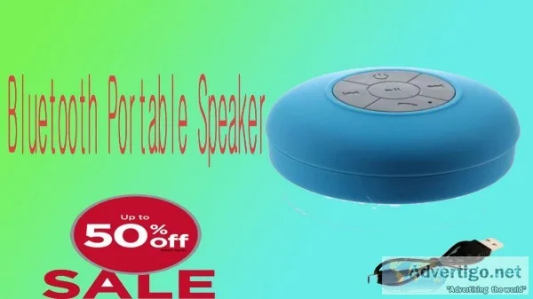 Xcluciveoffer Bluetooth Portable Speaker Multi-Color
