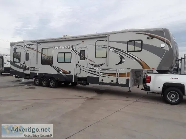Excellent condition 2012 42 ft. Heartland Cyclone 3800 w3 slides