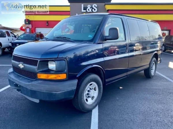 2010 CHEVROLET EXPRESS PASSENGER LS 2500AUTOMATICFINAN CING AVAI