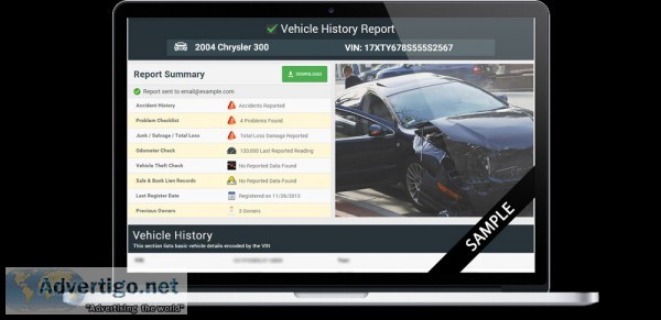 FREE VEHICLE HISTORY REPORT SEARCH