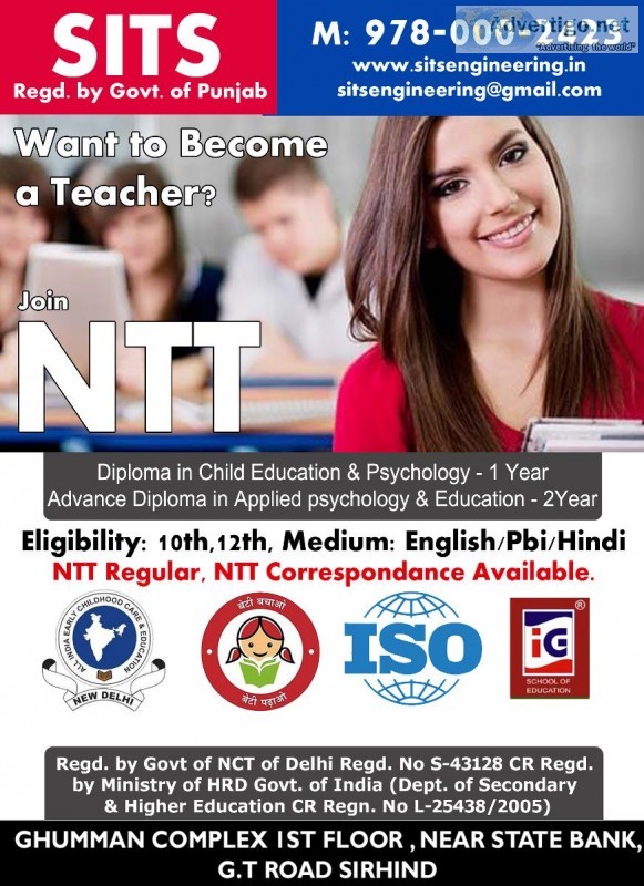 Join CCRegular Diploma of NTT