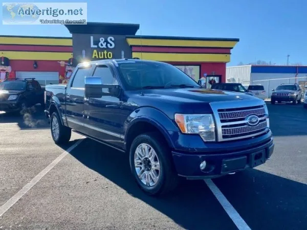 2009 FORD F-150 PLATINUM EDITIONLEATHER INTERIORNAVIGATION BACKU