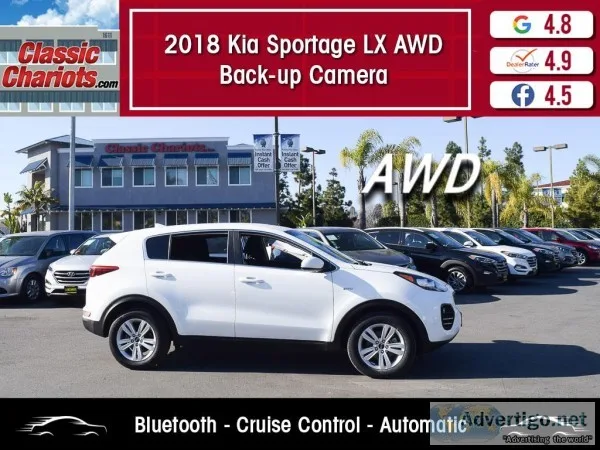 Used 2018 Kia Sportage LX AWD for Sale in San Diego- 21262
