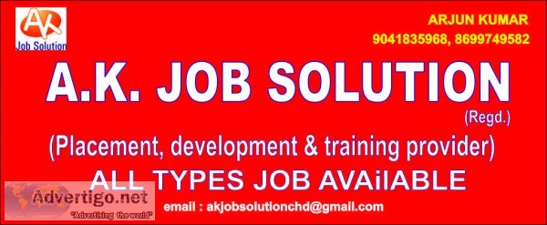 Requirement for malefemale candidates tele counsellor  Sector-67