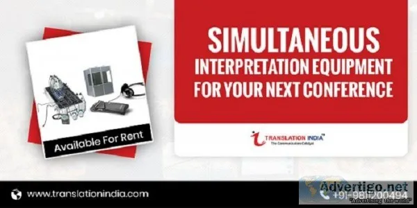 Simultaneous Interpretation Equipments in Delhi Bosch IR -&nbspG