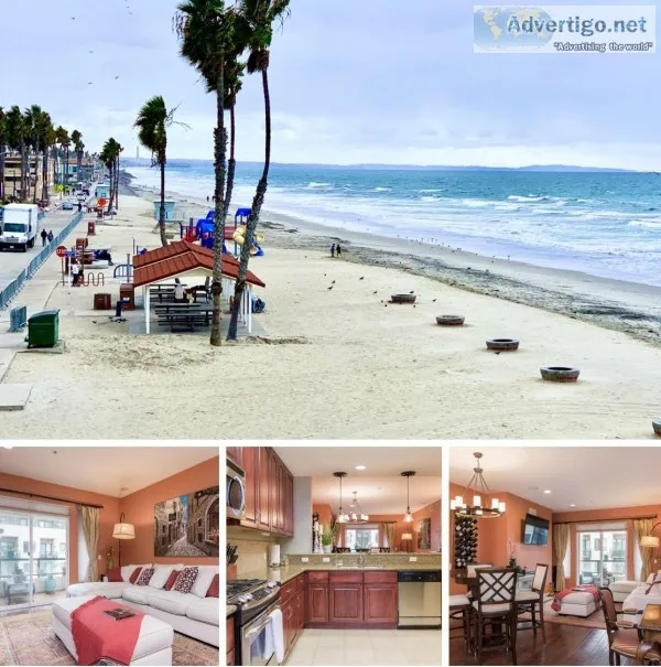 Two blocks to the BEACH 3 bed 3 bath over 1900 Sq-ft Oceanside c