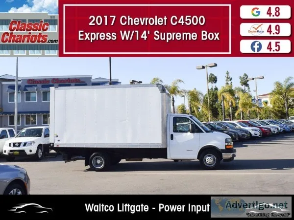 Used 2017 Chevrolet Express Cutaway G4500 for Sale in San DIego 