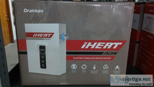 IHEAT S-9 Electric Tankless Water Heater New 2 Baths 39 Amps 3.0