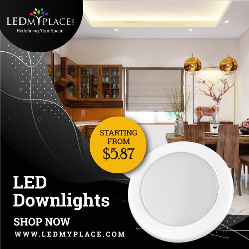 Get Exciting Deals on LED Downlights From LEDMyplace